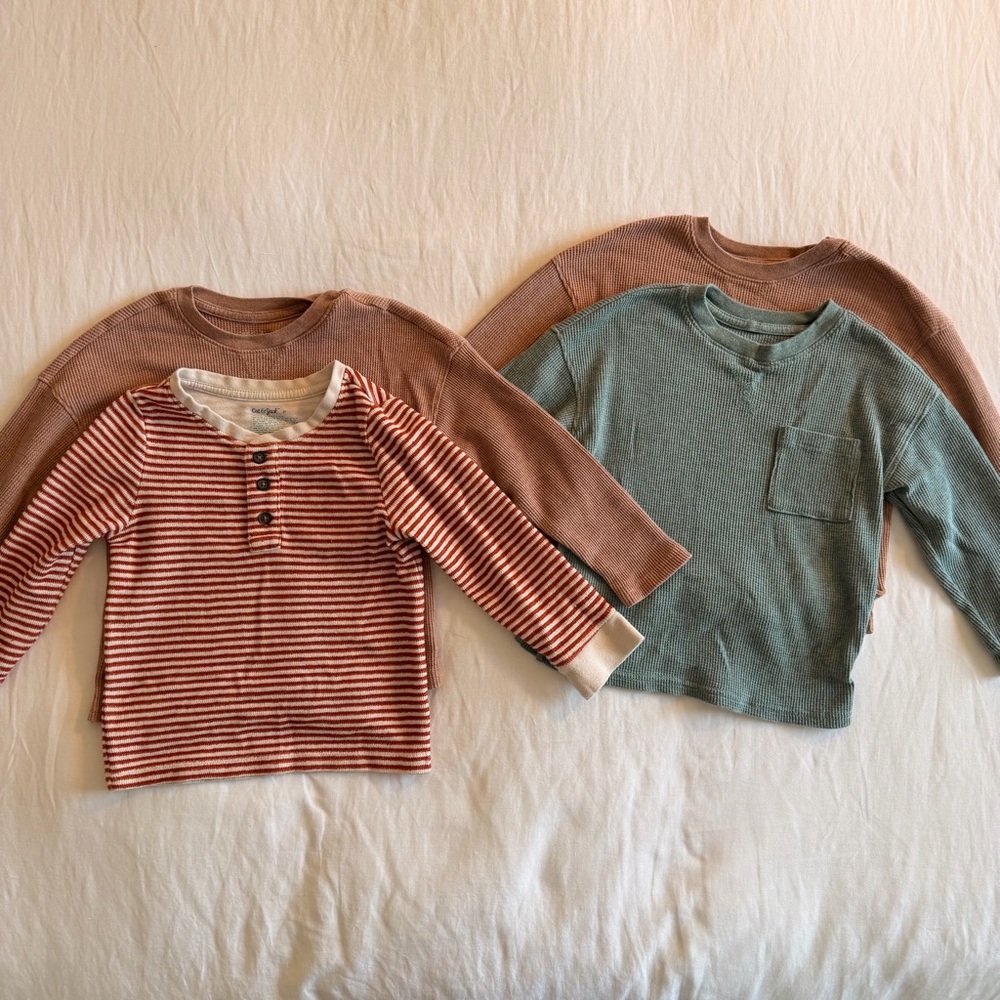 Cat & Jack long sleeve bundle (3T & 4T)